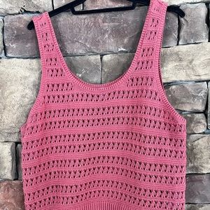 Old Navy crochet tank top